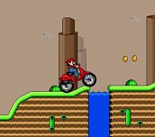 Hra - Mario Bros Motobike